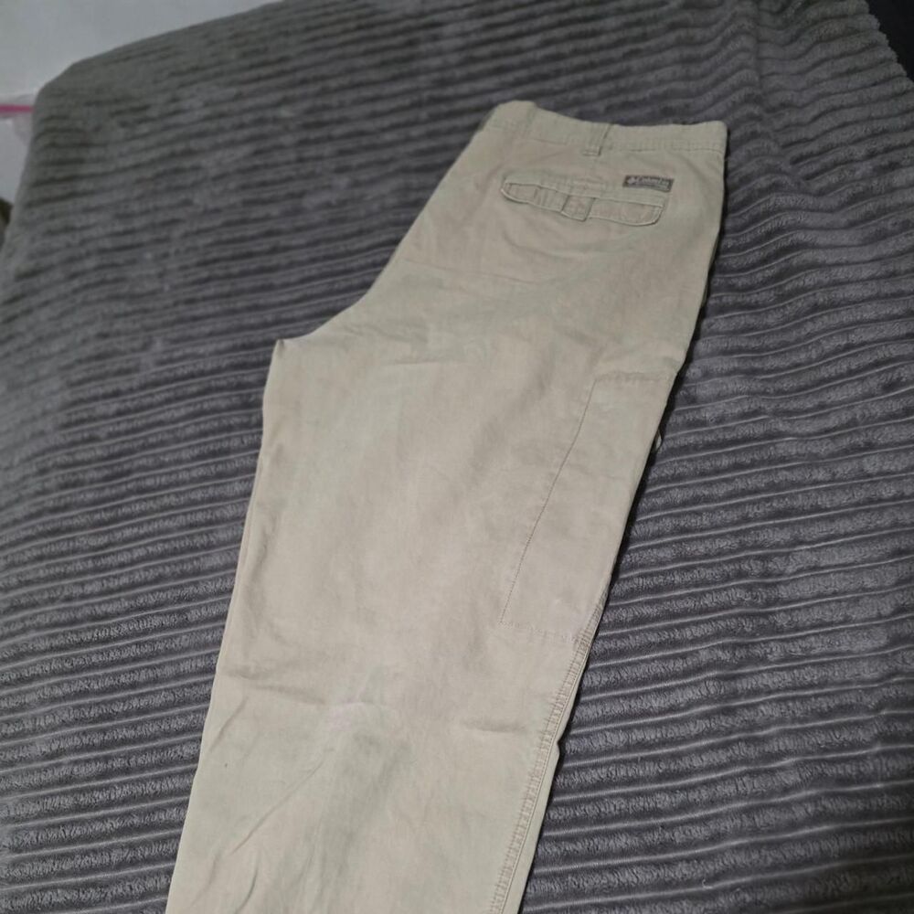 Columbia-sportswear Men's Tan and Cream Trousers